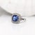 4Ct Tanzanite Ring With Natural Diamonds & Milgrain Detail in Solid 14k Gold, Size 6.75 For Sale - Image 4 of 8