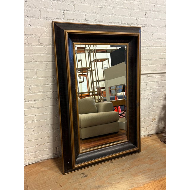 Interlude Home Plantation-Style Texturized Full-Length Mirror, Late 20th Century For Sale - Image 10 of 12