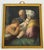Italian Grand Tour Miniature of the Holy Family, Signed R. Tomassi, Rome, 19th Century Measurements: 3" wide x 4" high...