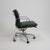 Herman Miller Herman Miller Eames Aluminum Group Soft Pad Management Chair – Green Leather For Sale - Image 4 of 9