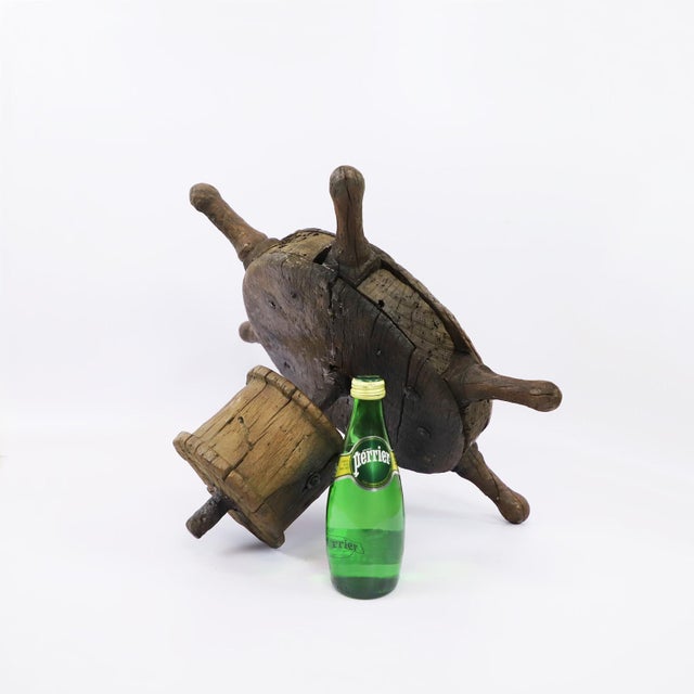 Antique Ships Wheel, circa 1800 For Sale - Image 4 of 5