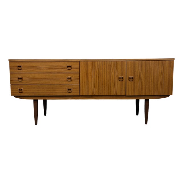 Mid 20th Century Danish Style Teak Sideboard For Sale
