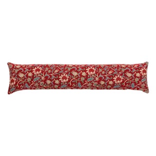 Evenlode Flowers Red Draught Excluder - 115x20cm (45"x9") For Sale