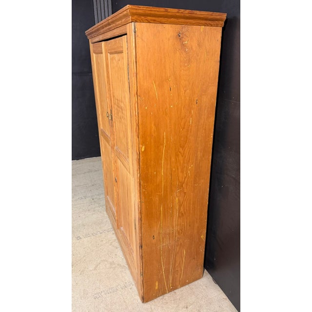Antique Pine Larder Cabinet, 1880 For Sale - Image 4 of 8