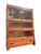 1940s Antique Barrister Bookcase by Globe Wernicke in Tiger Oak Wood For Sale - Image 5 of 12