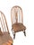Vintage Solid Oak Bow-Back Windsor Dining Chairs - Set of 6 For Sale - Image 16 of 18