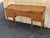 Hepplewhite Mid 20th Century Hepplewhite Style Mahogany Bow Front Sideboard For Sale - Image 3 of 18