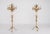 Italian Sheaf of Wheat Floor Lamps in Gold-Plated Metal, 1970s, Set of 2 For Sale - Image 12 of 12