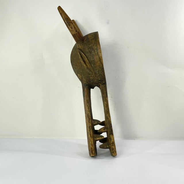 Early 20th Century Early 20th Century Senufo Firespitter Mask Côte d'Ivoir For Sale - Image 5 of 7