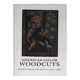 1993 James Watrous 'American Color Woodcuts: Bounty from the Block, 1890s-1990s' Brown Book For Sale