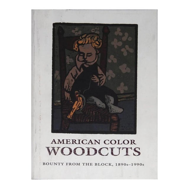 1993 James Watrous 'American Color Woodcuts: Bounty from the Block, 1890s-1990s' Brown Book For Sale