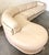Art Deco Weiman Attr. Genuine Leather 3 PCS Sectional Sofa From 80's For Sale - Image 3 of 12