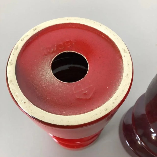 Pottery Candleholder by Cari Zalloni for Steuler, Germany, 1970s, Set of 2 For Sale - Image 10 of 18