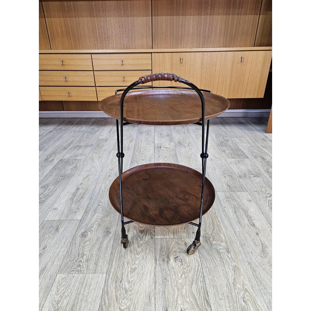 Bar Cart in Teak, Sweden, 1960s For Sale - Image 13 of 18