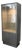Vintage Gray Lacquered Curio Cabinet, Late 20th Century For Sale