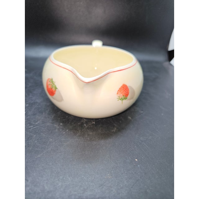 Antique W.S. George Cavitt-Shaw Shortcake creamer