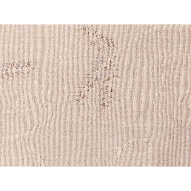 Contemporary Aubusson Design Beige Rug by Eric Cohler for Doris Leslie Blau For Sale - Image 4 of 7