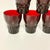 Early 20th C Antique Art Deco Boho Chic Ruby Red Glassware Set - 7 Pieces. For Sale - Image 9 of 18