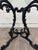 Hollywood Regency Vintage Hollywood Regency Style Wrought Iron and Glass Center Breakfast Table For Sale - Image 3 of 12