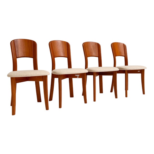 Danish Chairs from Gramrode, 1970s, Set of 4 For Sale