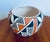 Elizabeth Waconda Acoma Polychrome Vintage Circa 1970s Hand Painted Pottery Vessel This Acoma Polychrome Vintage Circa...