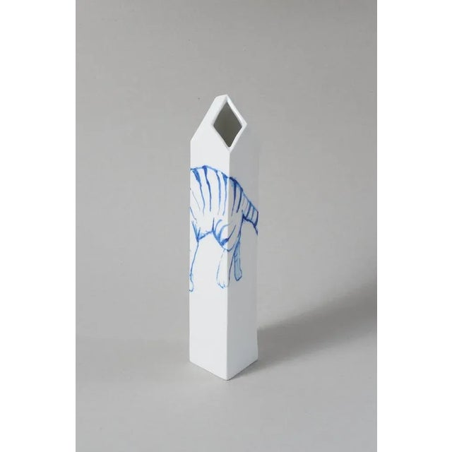 Not Yet Made - Made To Order Porcelain Savage de la Romba Lamp by La Cube For Sale - Image 5 of 10