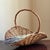 Small Mid-20th Century European Flower Gathering Basket For Sale - Image 4 of 12