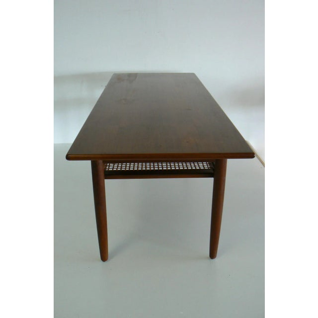 Vintage Danish Coffee Table in Teak For Sale - Image 10 of 12