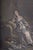 Antique Hand-Colored Engraving "Le Boudoir," P. Malœuvre After Freudenberg, 1774, Carved Giltwood Frame For Sale - Image 9 of 9