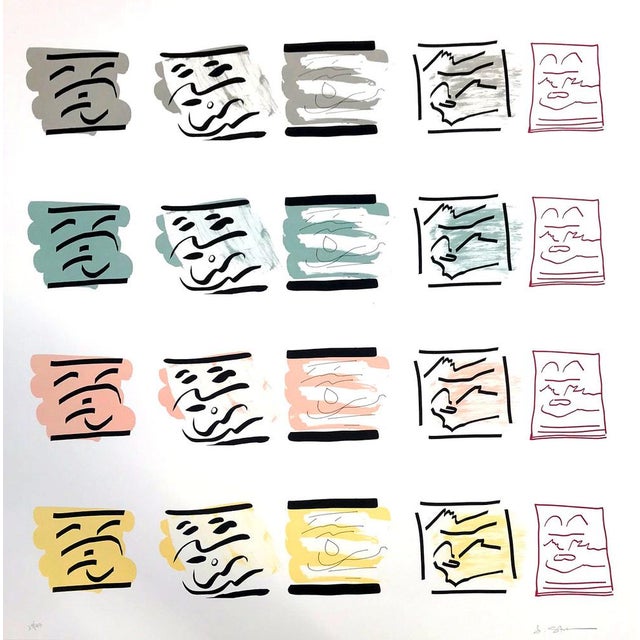 Jessica Stockholder, Aspect Syllabary: Landscape, 2015, Lithograph For Sale - Image 4 of 4