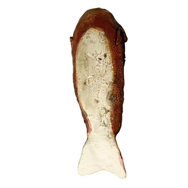 Art Ceramic Monster Fish by Tjen Tjauw-Soe, 1973 For Sale - Image 9 of 10
