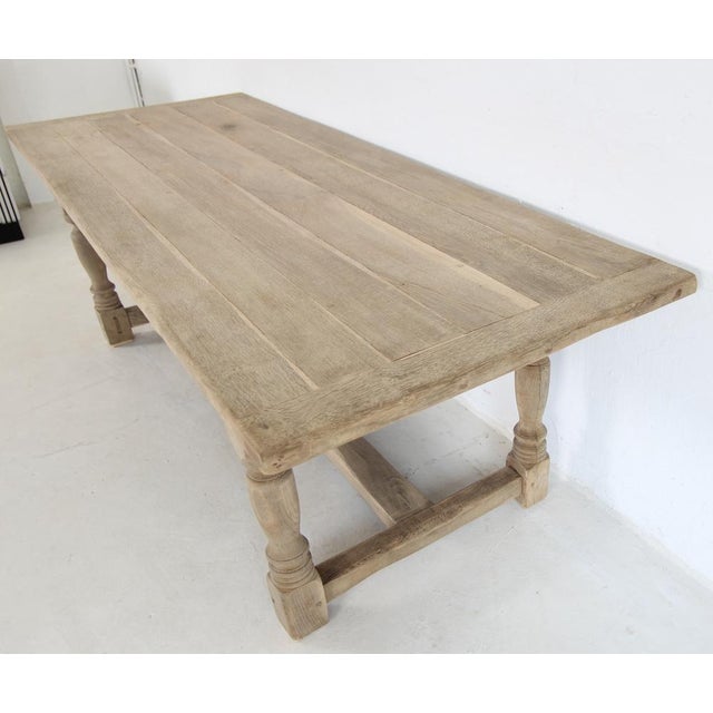 20th Century Spanish Country Oak Dining Table, 1930s For Sale - Image 13 of 18
