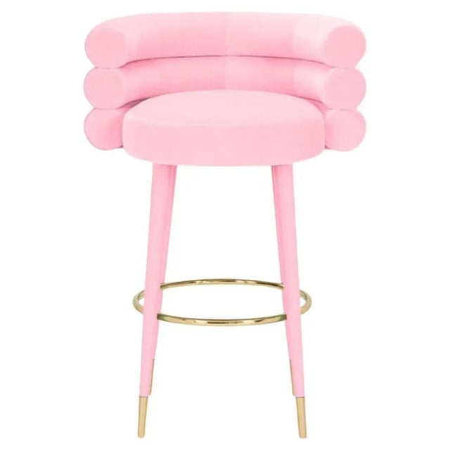 Marshmallow Bar Stool by Royal Stranger For Sale - Image 6 of 6