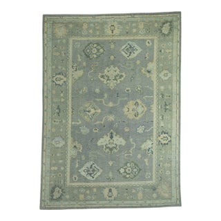 Turkish Oushak Rug 8'9" x 12'3" #18101 For Sale