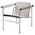 1 Armchair with Tilting Back by Le Corbusier for Cassina For Sale - Image 14 of 14