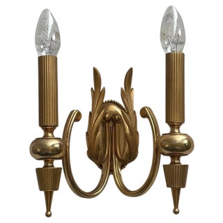 Sconce in Brass by Gaetano Sciolari, 1950s For Sale