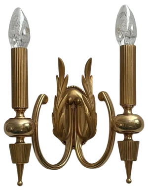 Sconce in Brass by Gaetano Sciolari, 1950s