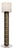 Large Navazi Floor Lamp in Ceramic with Linen and Frosted Glass by Svitanok For Sale