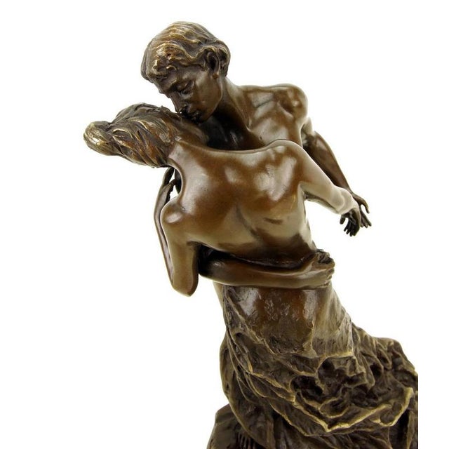 Modern Brown Patinated Sculpture, 20th Century, Bronze For Sale - Image 6 of 8