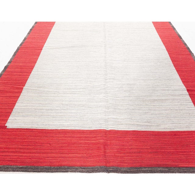 Doris Leslie Blau Vintage Swedish Flat Woven Rug by Ingrid Dessau For Sale In New York - Image 6 of 7