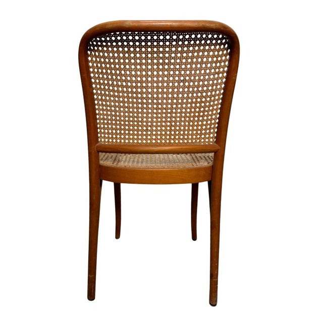 Wood Vintage Thonet No. 811 Style Prague Bentwood & Cane Dining Chairs, Set of 4, C. 1960s–1980s For Sale - Image 7 of 18