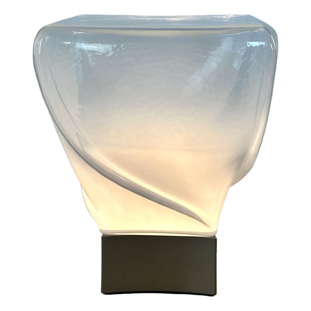 Murano Blown Glass Lamp from Leucos, 1970s For Sale