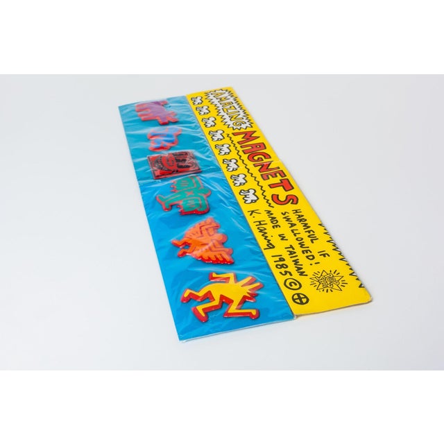 Keith Haring Iconic Pop Shop Magnets, C. 1985 — Set of 6 For Sale In Chicago - Image 6 of 6