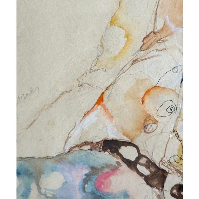 Vintage Expressionist Painting, Signed by Artist For Sale In Los Angeles - Image 6 of 11