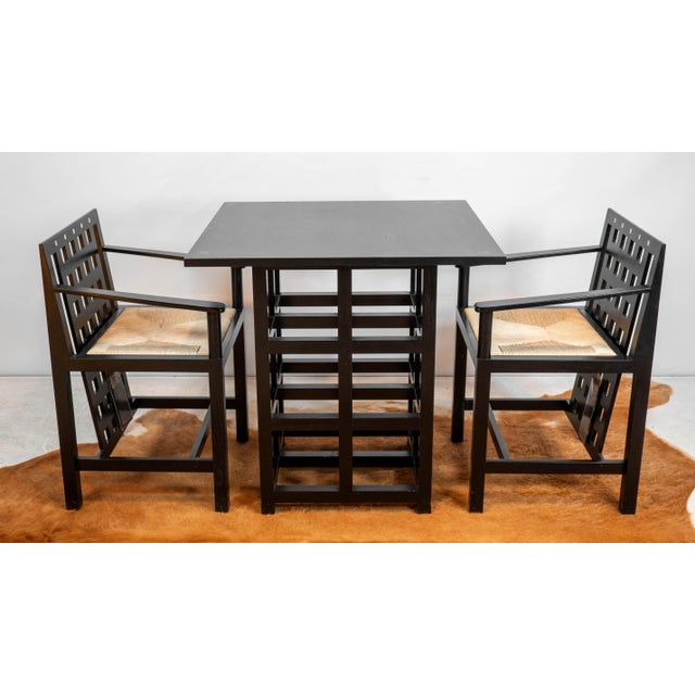 Mid-Century Modern 1980s Cassina Ds2 Dining Table by Charles Rennie Mackintosh For Sale - Image 3 of 15