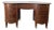 Antique English Edwardian Mahogany Kidney Desk For Sale