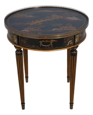 Maitland Smith 89-1016 Chinoiserie Round Table