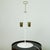 Mid-Century Austrian White Lacquer and Brass Table Lamp attributed to J. T. Kalmar, 1960s For Sale - Image 9 of 11