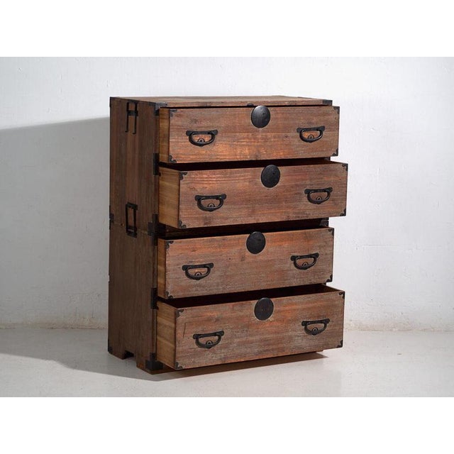 Antique Japanese Chest of Drawers For Sale - Image 3 of 13