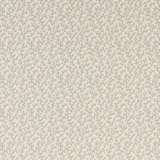 Sample - Schumacher Folly Wallpaper in Orpington Blue For Sale